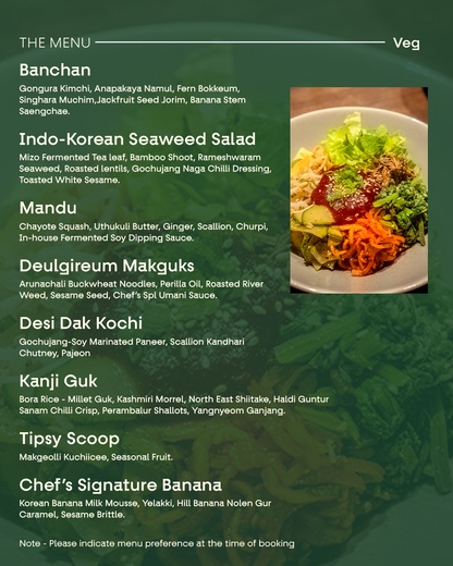 Table XII Presents: Seoul to South by Chef Goku