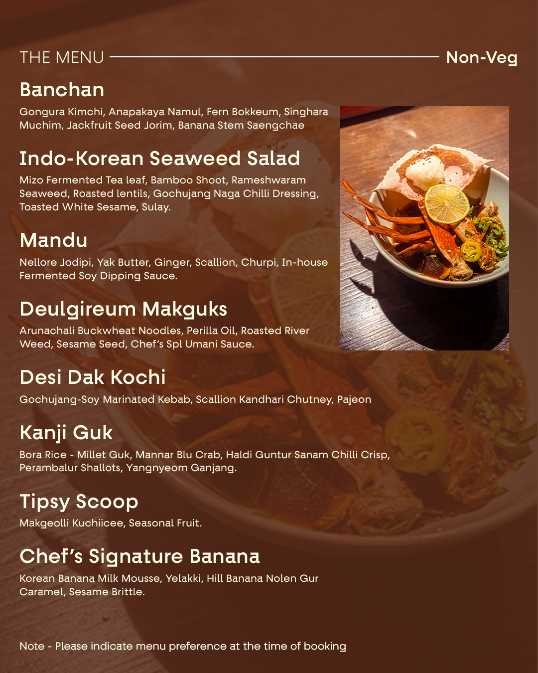 Table XII Presents: Seoul to South by Chef Goku