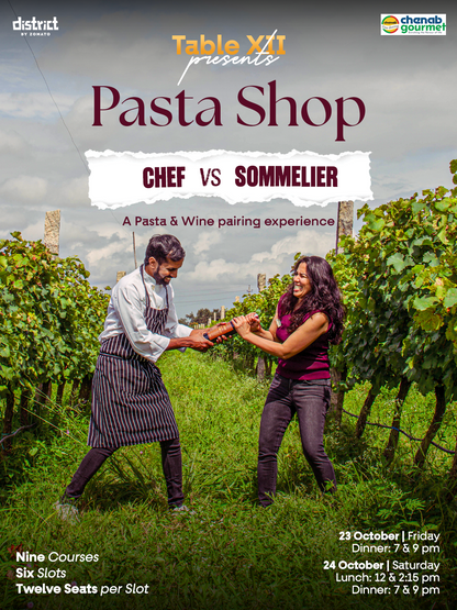 Pasta Shop: Chef vs Sommelier