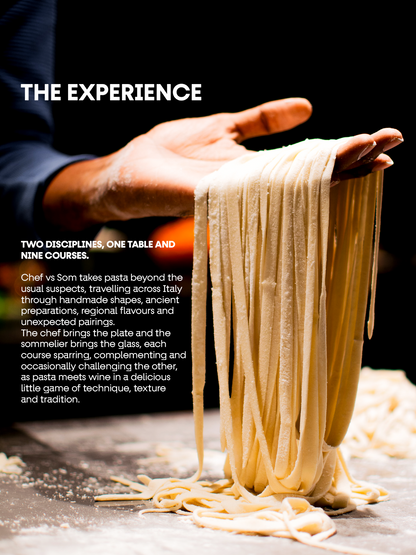 Pasta Shop: Chef vs Sommelier