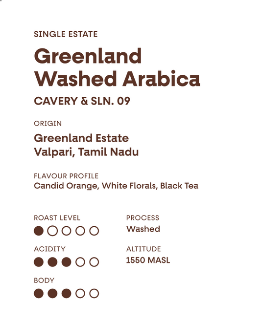 Greenland Washed Arabica