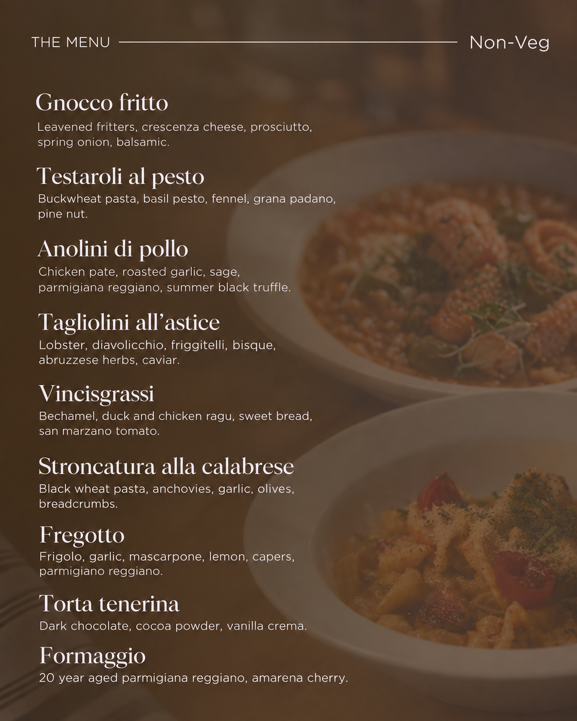Pasta Shop: Chef vs Sommelier