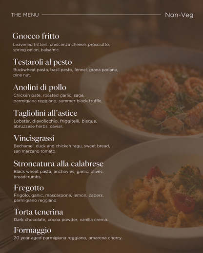 Pasta Shop: Chef vs Sommelier
