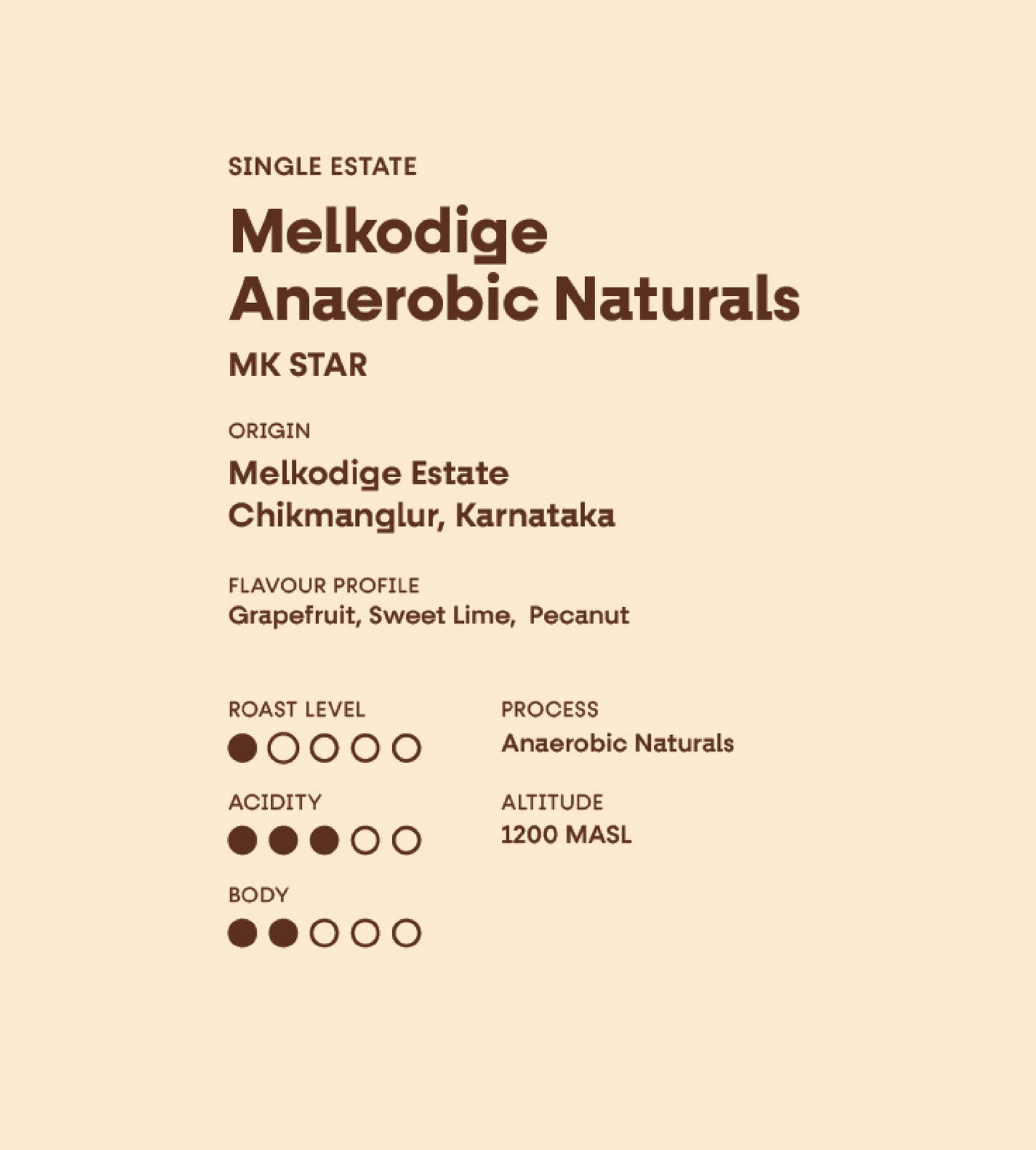 Melkodige Anaerobic Naturals – MK Star
