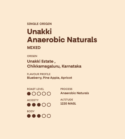 Unakki anaerobic naturals