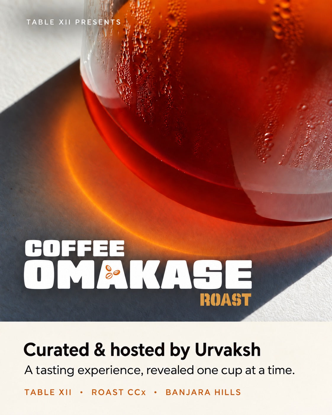 Coffee Omakase at Table XII